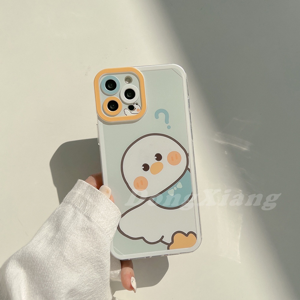 Soft Case TPU Transparan Motif Bebek Mata Malaikat Cover Infinix Smart 5 11 11s 9 Play 8 9 Note 10 Pro Hot10s