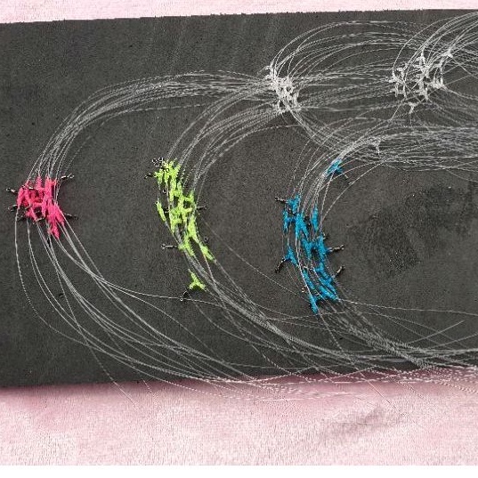 RANGKAIAN KAIL PANCING KR INPRES CABANG TIGA VARIAN WARNA PAKAI KILI-KILI