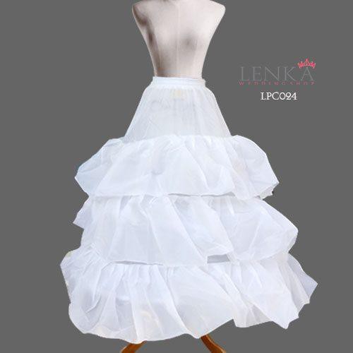 [STOK TERBATAS] PETTICOAT SEMI BALL GOWN PENGEMBANG ROK GAUN PESTA LPC024