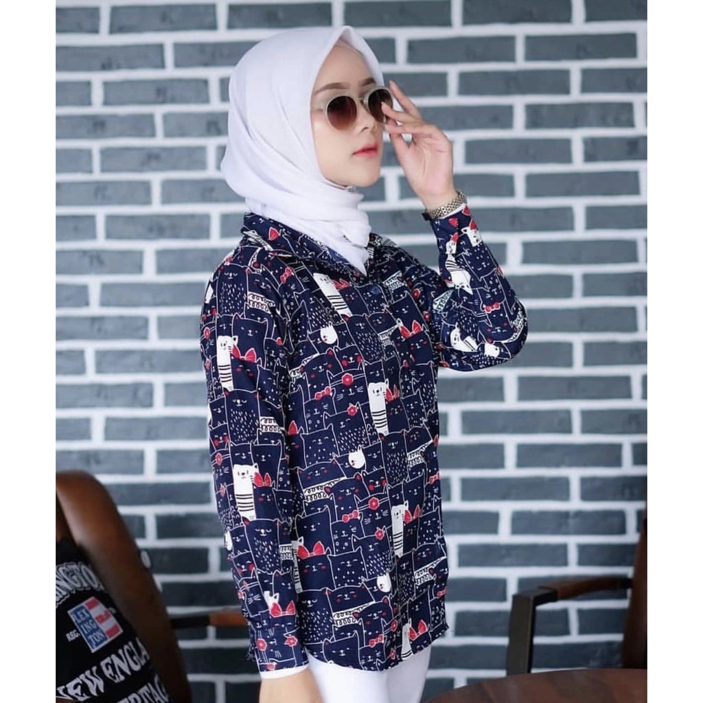 PROMO SERBA 10.000-SWETTY BLOUSE MAROON