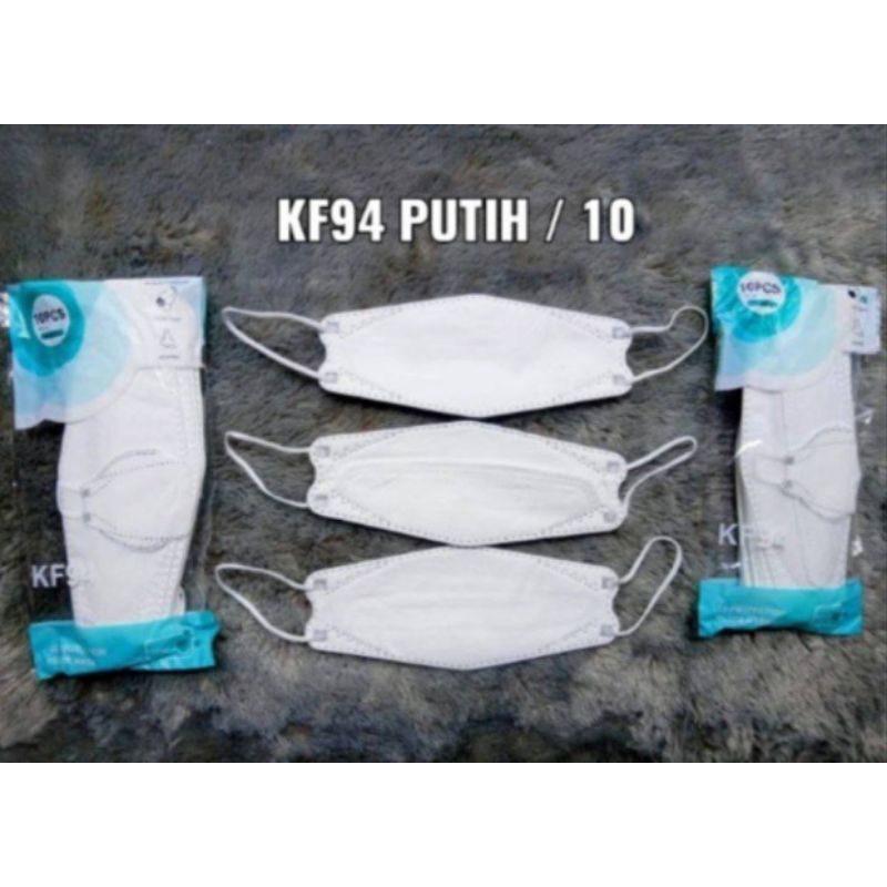 MASKER K94 Putih (ISI 10PC)