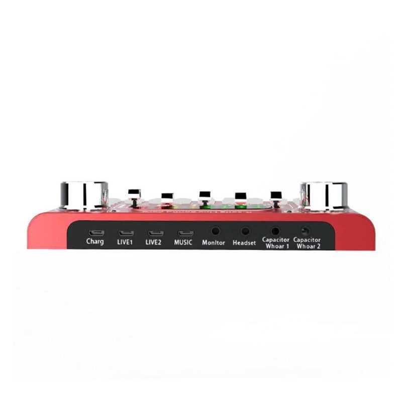 Soundcard Woopower Mixer USB Sound Card Amplifier Live Broadcast Recording F8