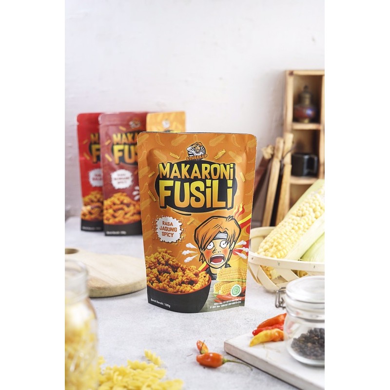 

ASHIAAAP MAKARONI FUSILI JAGUNG SPICY