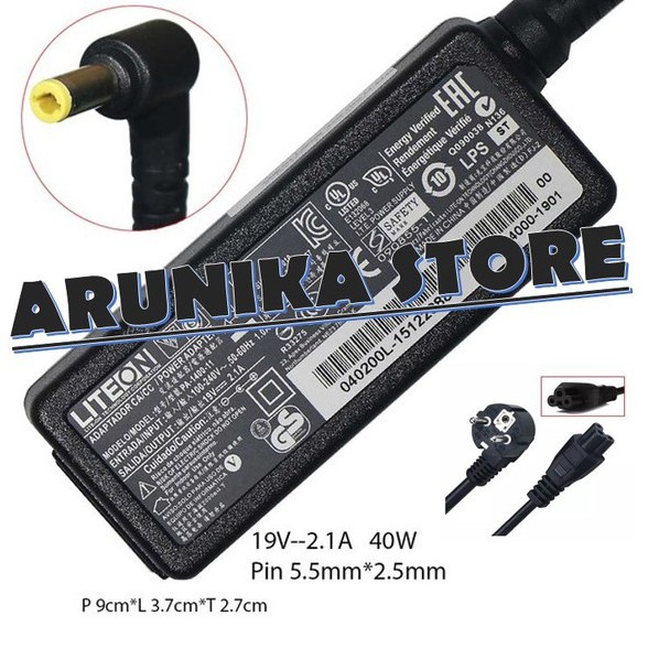 Charger Laptop Acer Aspire One 14 Z1401 Z1402 ORIGINAL