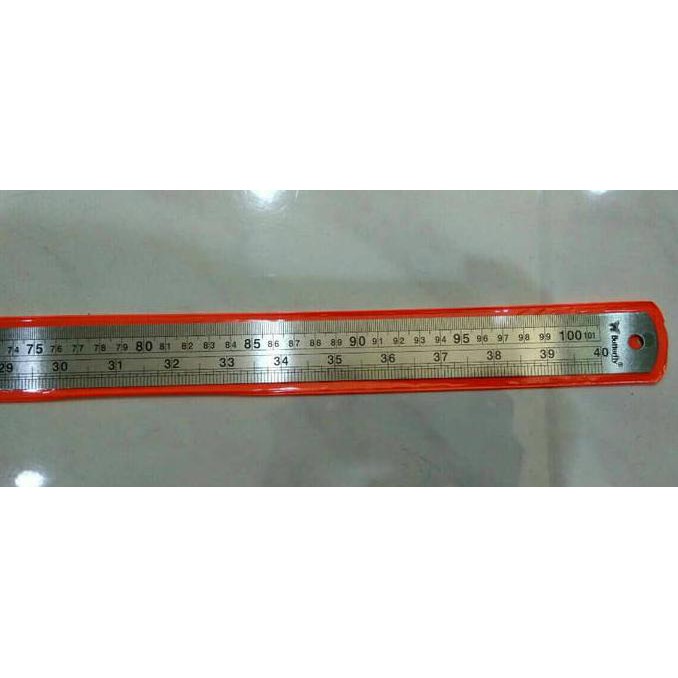 

READY STOCK Penggaris Besi / Stainless Steel Ruler 100cm Butterfly DR364