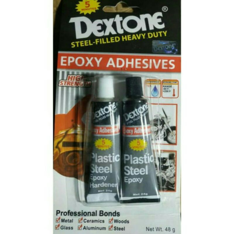 

Lem Epoxy Dextone 5 Menit / Lem Serbaguna 2 Komponen