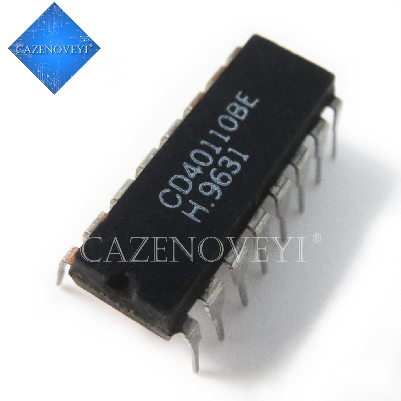 5pcs Ic Cd40110Be Cd40110 40110 Dip-16