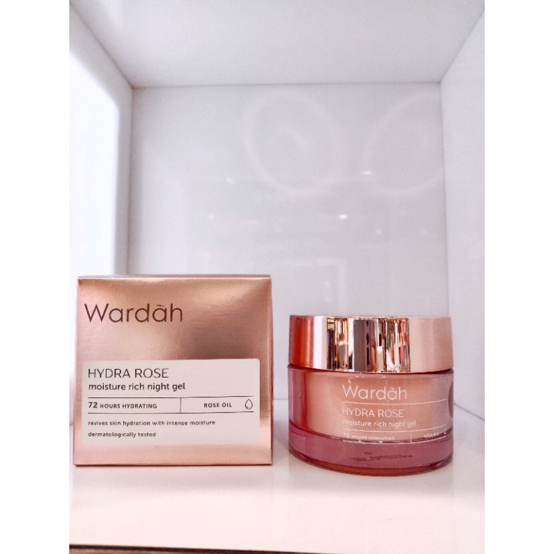 Wardah hydra rose night gel