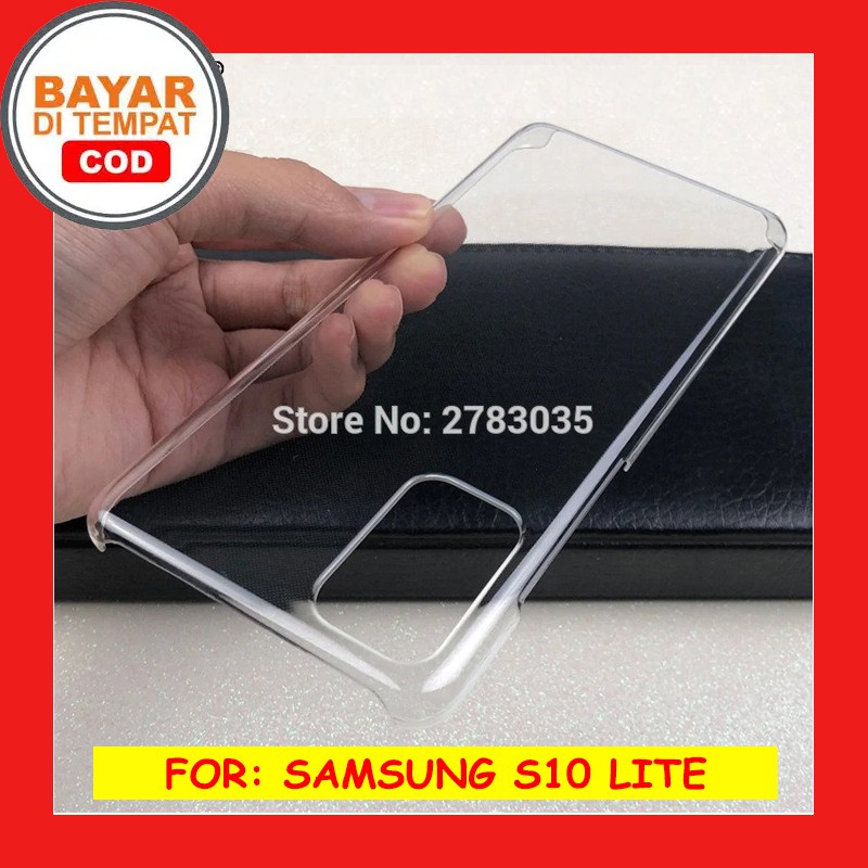 Samsung Galaxy S10 Lite - Clear Hard Case Casing Transparan Mika Bening Hardcase
