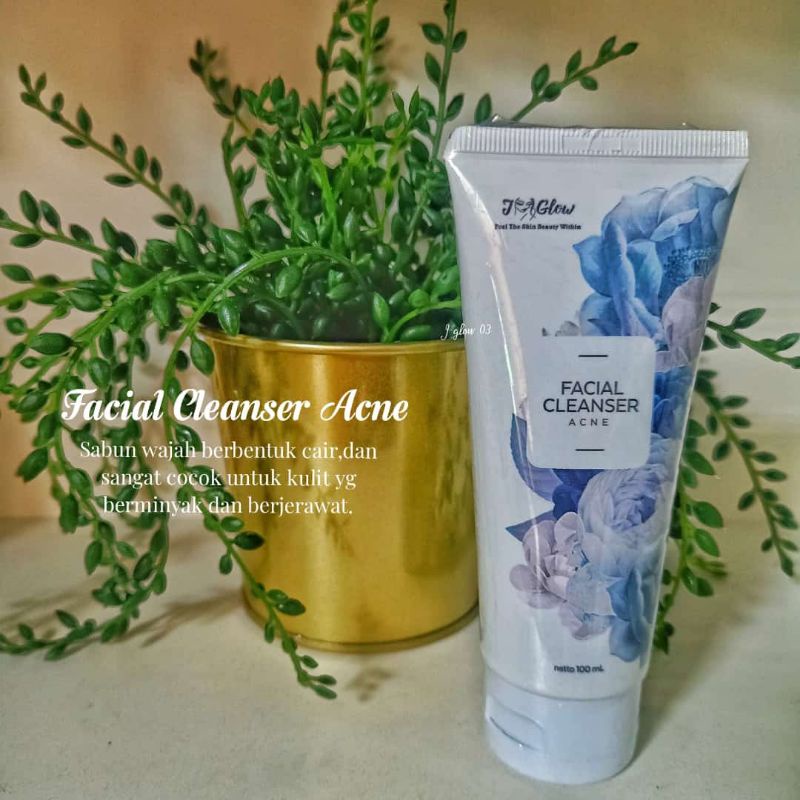 SABUN ACNE JGLOW / JGLOW ACNE / FACIAL WASG