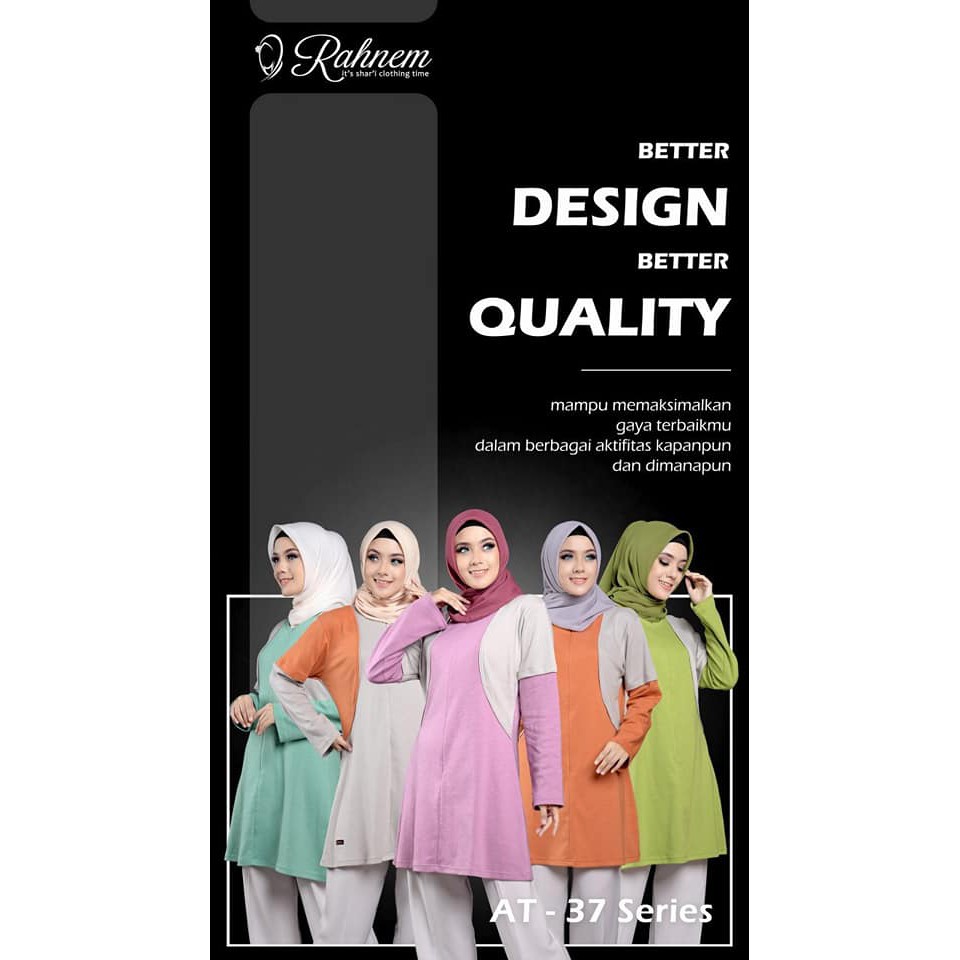 Atasan Wanita Rahnem / AT -37 / Fashion Muslim