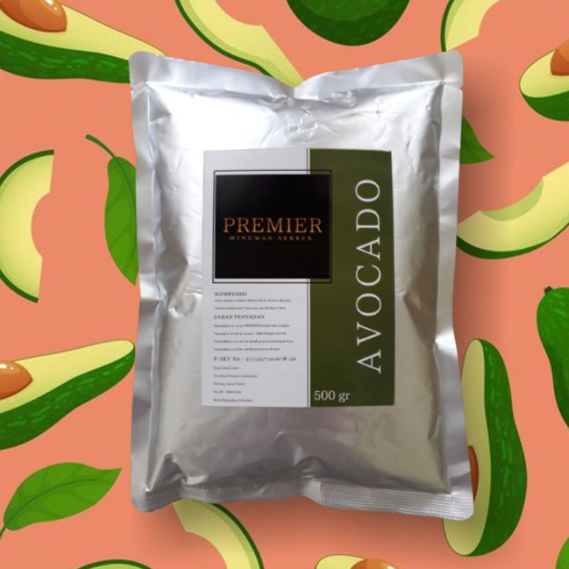 

Minuman Bubuk Instan PREMIER Rasa Alpukat (Avocado) 500 gr