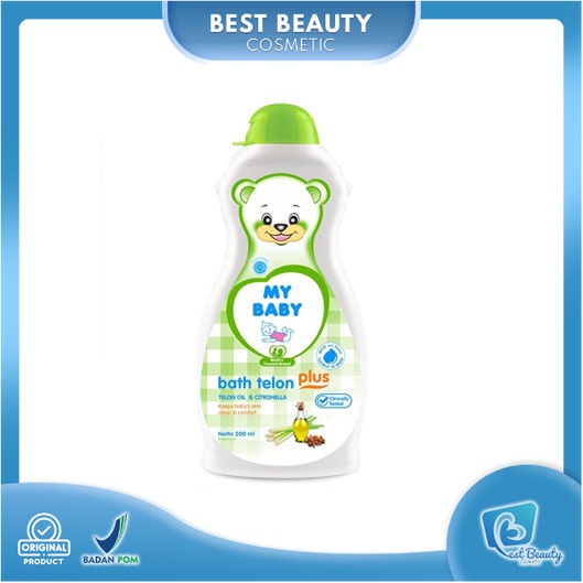 ★ BB ★ MY BABY Bath Telon Plus 200ml - Sabun Cair Bayi Wangi Telon