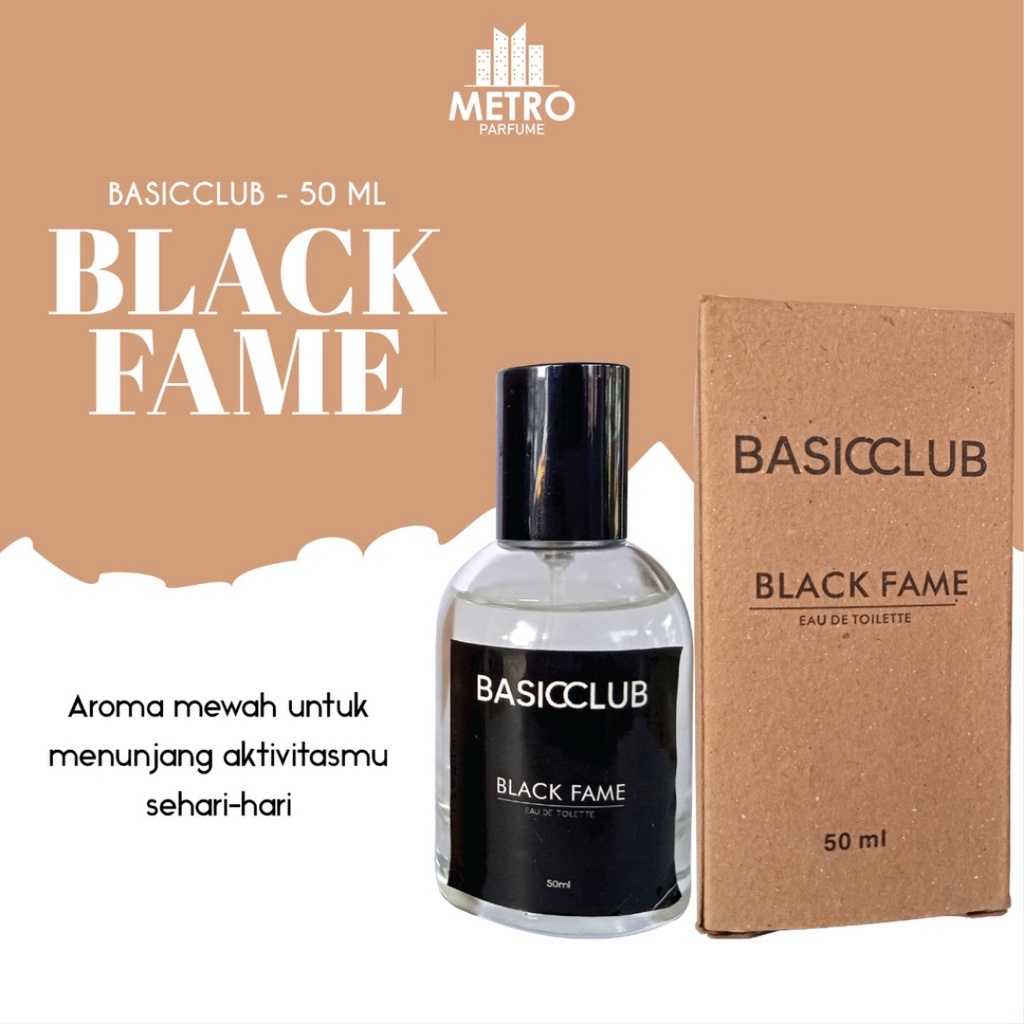Basic Club parfume geamoore unisex basicclub geamoore parfume elegant eu de toilete-BLACK FAME