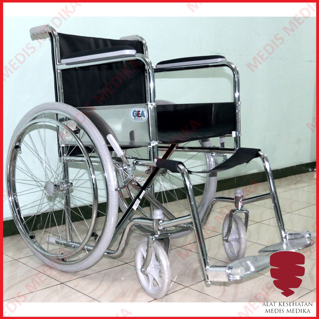 Kursi Roda GEA FS871 Standar Wheel Chair FS 871 Standart Ekonomis