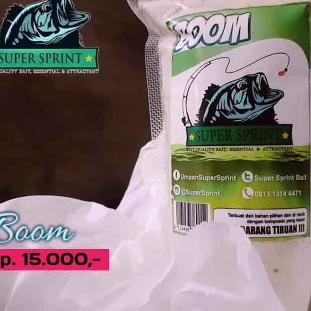 Seller Umpan ikan mas boom super sprint  murah Buruan Beli.