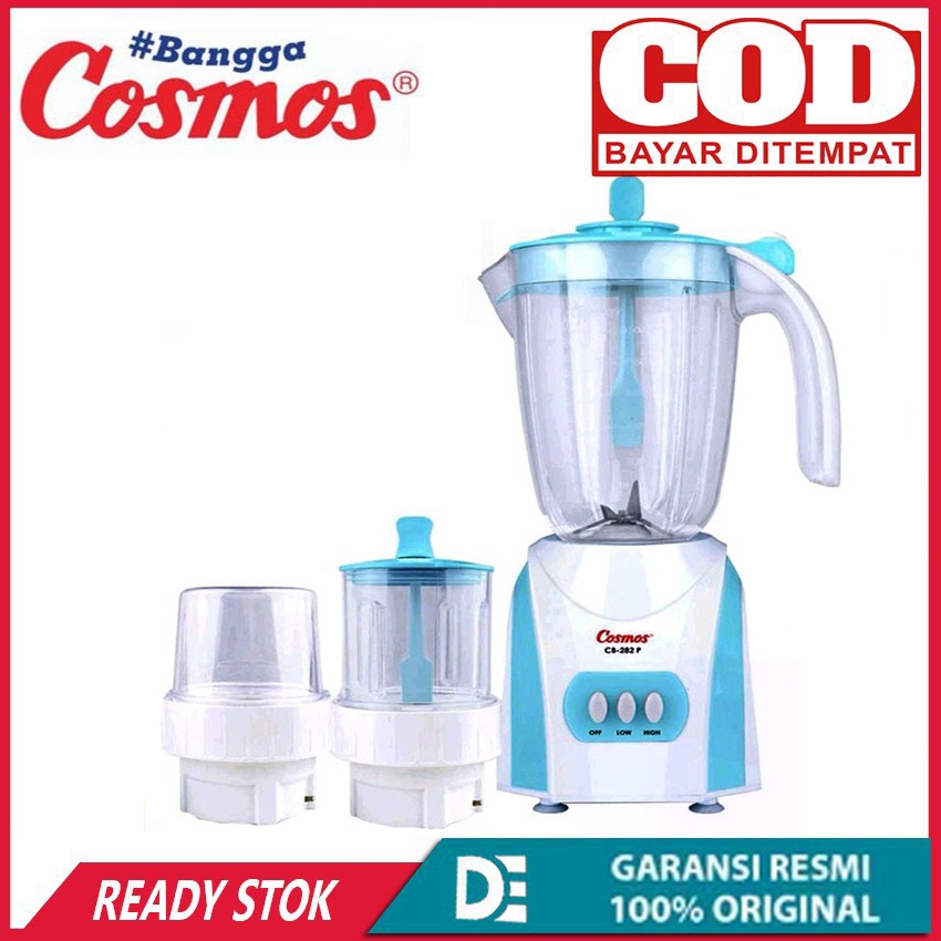 Cosmos Blender Plastik 2 Liter 3In1 CB-282P Blender Serbaguna