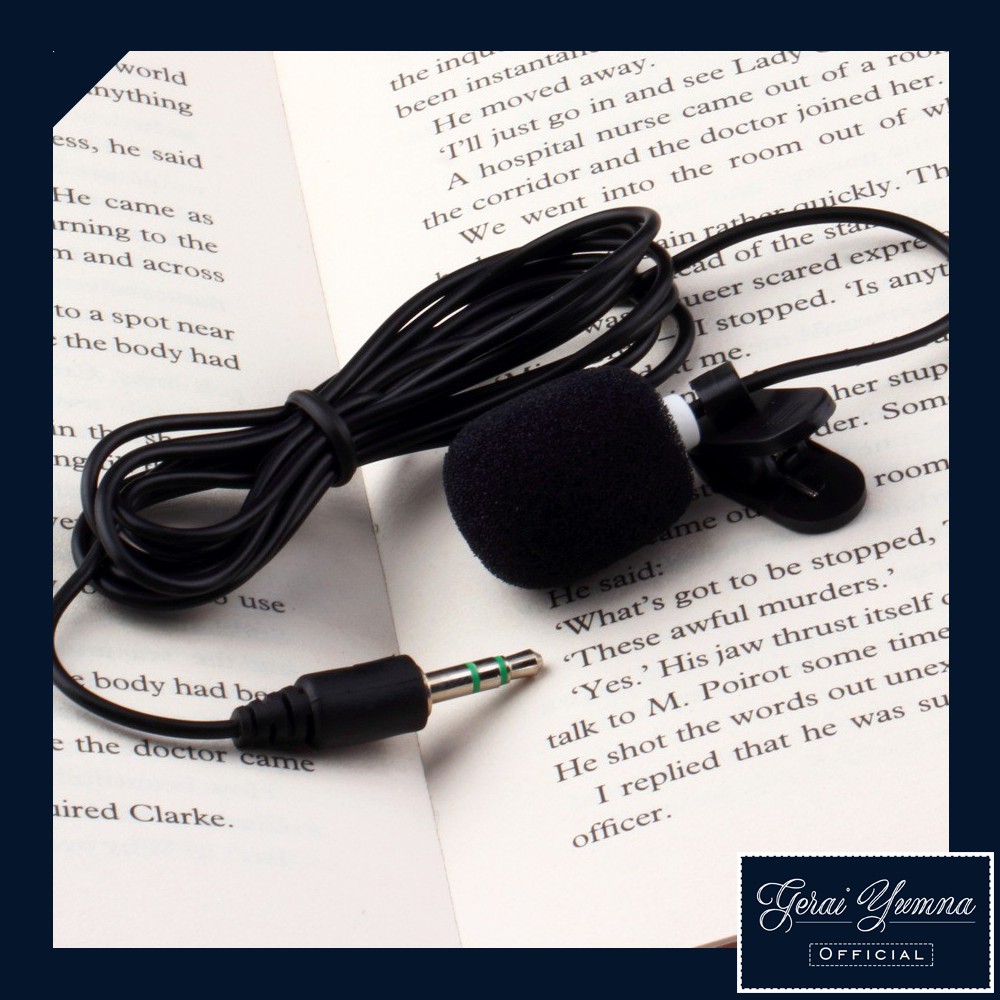 GYO - CLIP ON MIC MINI - CLIP ON HAPE - CLIP ON MINI - CLIP ON YOUTUBER - CLIP ON MIKROFON