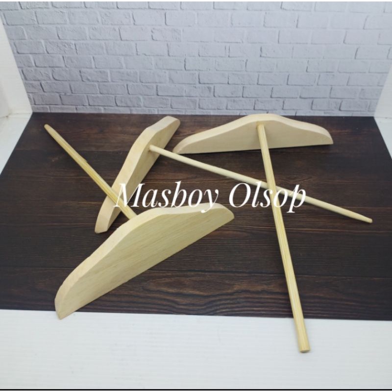 kayu crepes/perata adonan