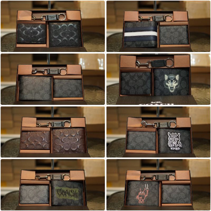 DOMPET COACH WALLET LIPAT PRIA