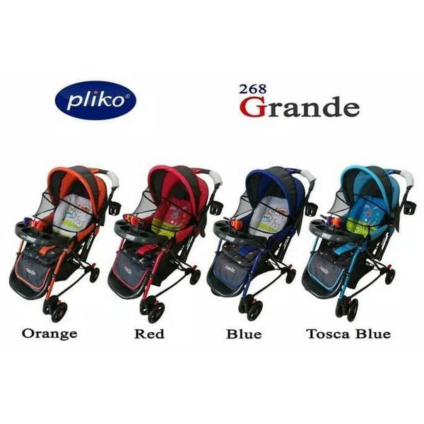 Stroller Bayi Pliko Grande 268 Kereta Dorong Bayi Pliko Grande New