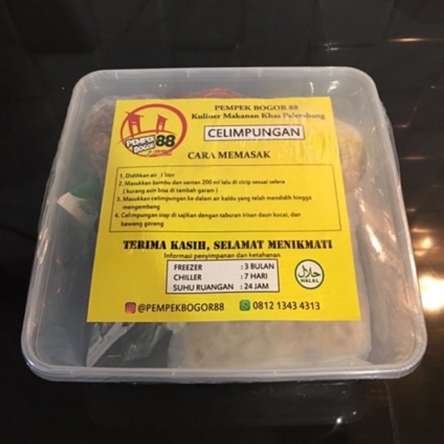 

Celimpungan Tenggiri Frozen (untuk 4 porsi)