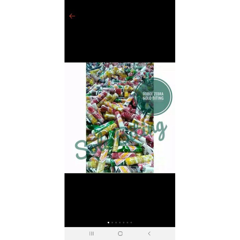 Grosir 10kg Jenang Dodol Zebra Murah