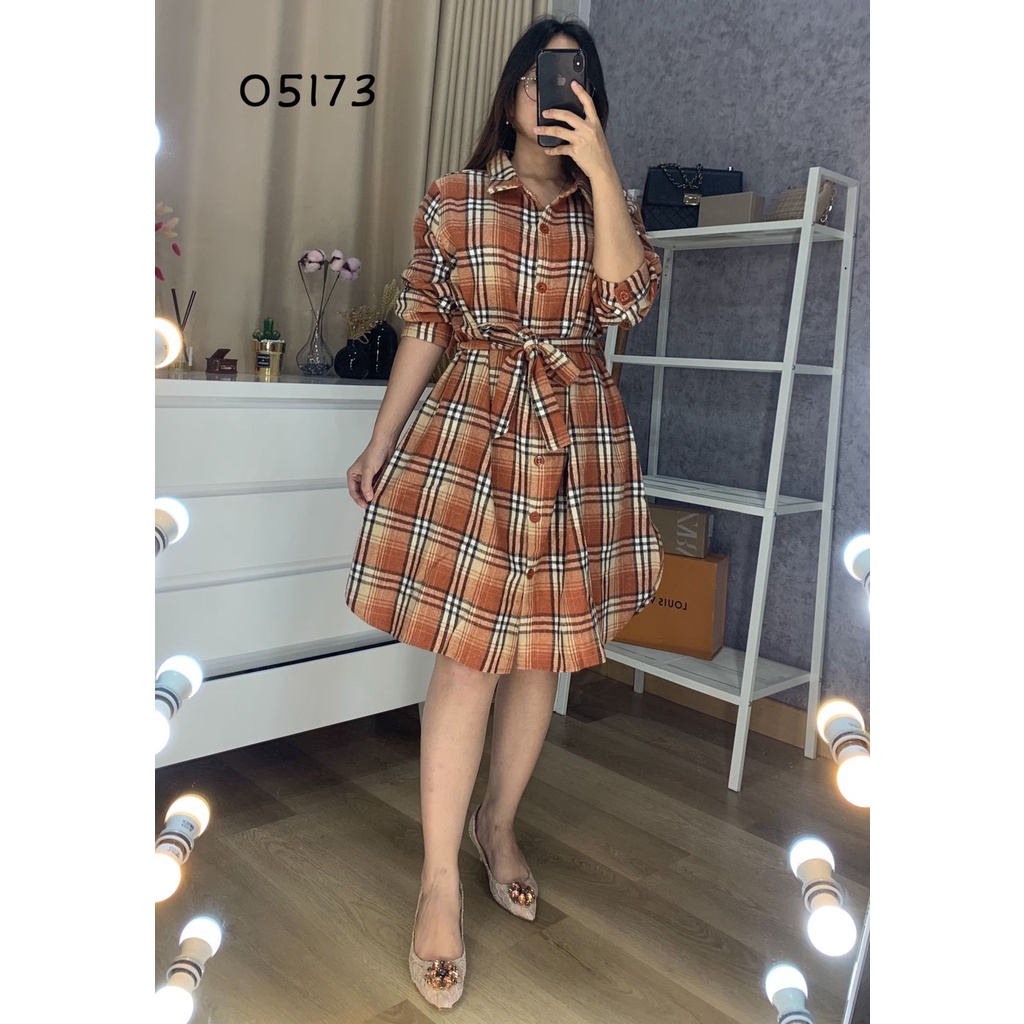 52770 - 05173 TUNIK BBR SUEDE TALI IKAT PINGGANG BUNTUT BELAKANG WANITA PREMIUM ATASAN BODY PANJANG 