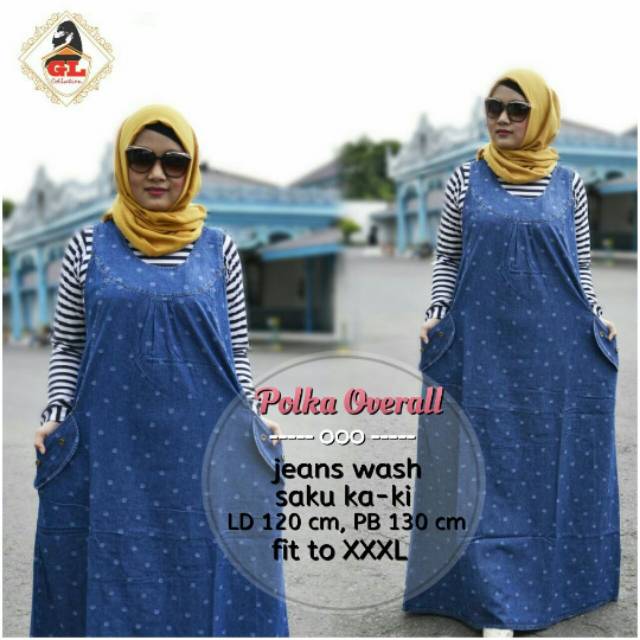 Polka Overall by GL Collection