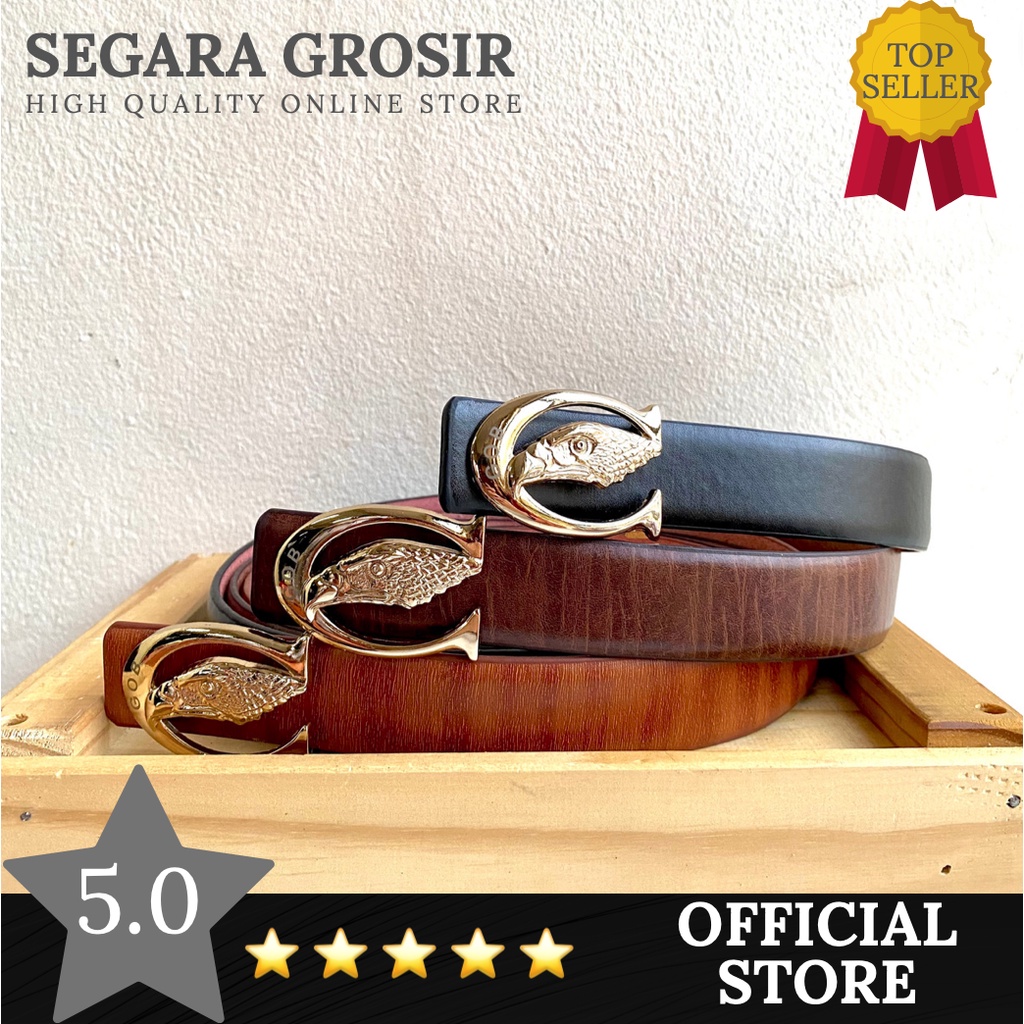 ikat pinggang wanita kulit leather perempuan ban pinggang sabuk hitam coklat muda tua aksesoris fashion gesper gasper termurah grosir impor import branded premium bahan terbaik belt cewek cewe modis high quality premium leather tebal stylis murah termurah