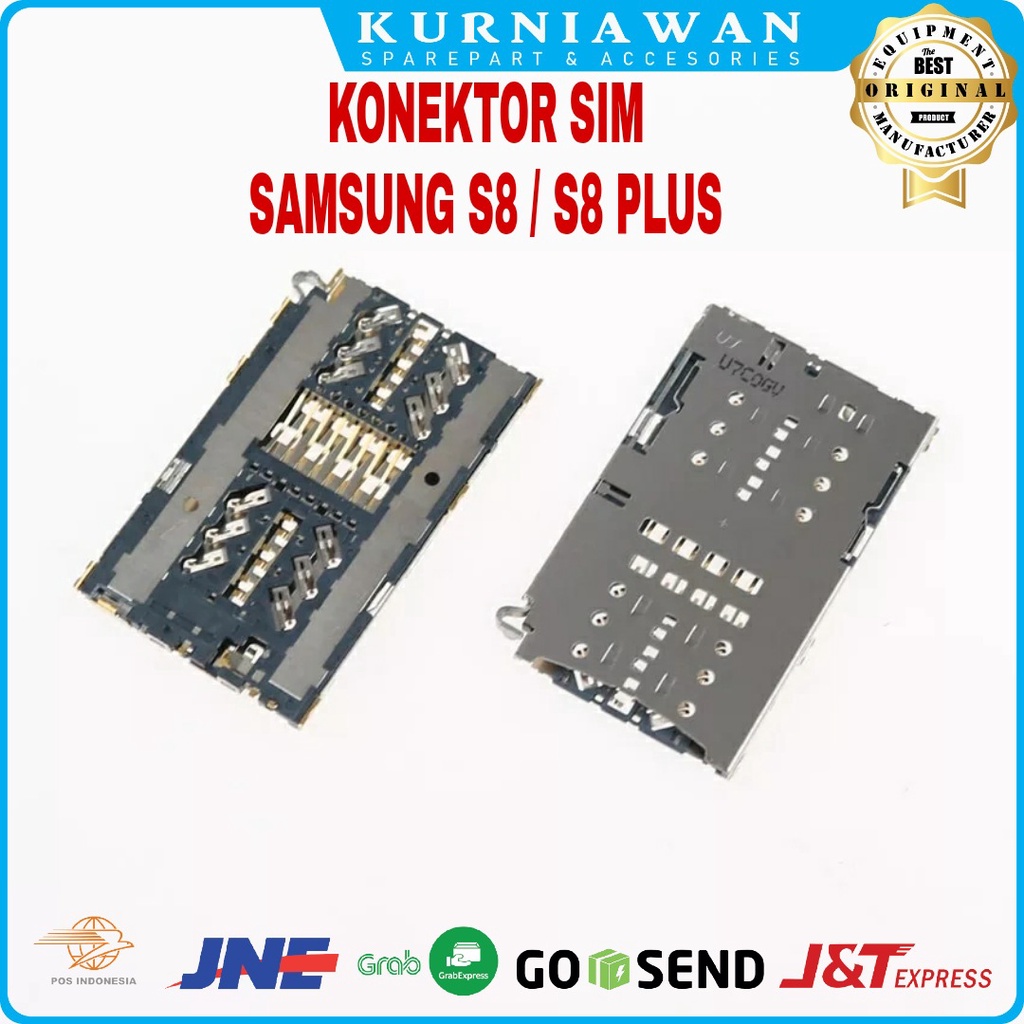 Konektor Sim Samsung S8 S8 Plus Consim Connector Simcard