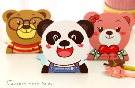 

Buku Notes / Notepad Motif Kartun Beruang Lucu