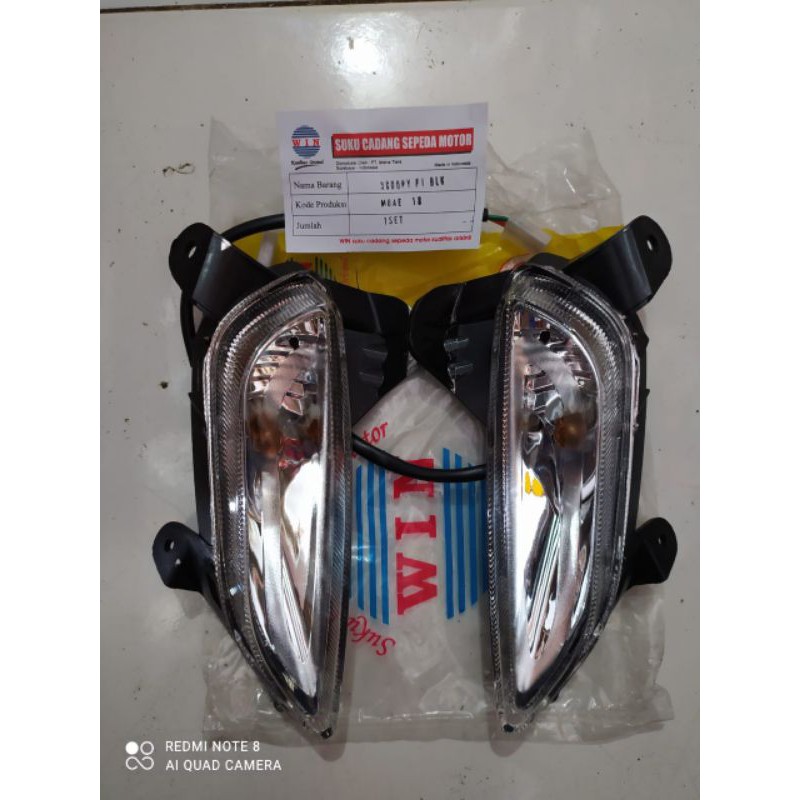 Lampu Sen Assy Lampu Sen Belakang kanan Kiri Honda Scoopy Fi Lama K16 LAMPU SEIN