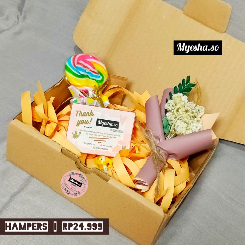 

HAMPERS KADO ULANG TAHUN WISUDA SIDANG SEMPRO HADIAH CEWEK COWOK MURAH ANNIVERSARY PACAR // MYESHA.SO GRATIS ONGKIR KADO BUNGA BUKET PACAR B