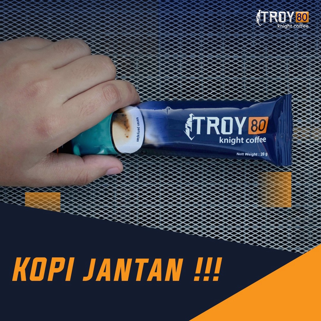 COD Troy 80 Instant Coffee Kopi Stamina Vitalias Pria Kopi Kejantanan original Asli Herbal BPOM