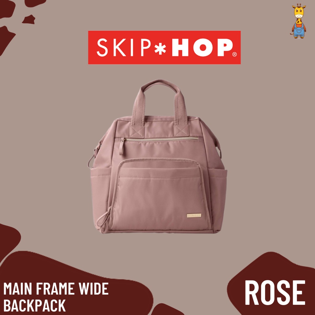 SkipHop Main Frame Wide Backpack