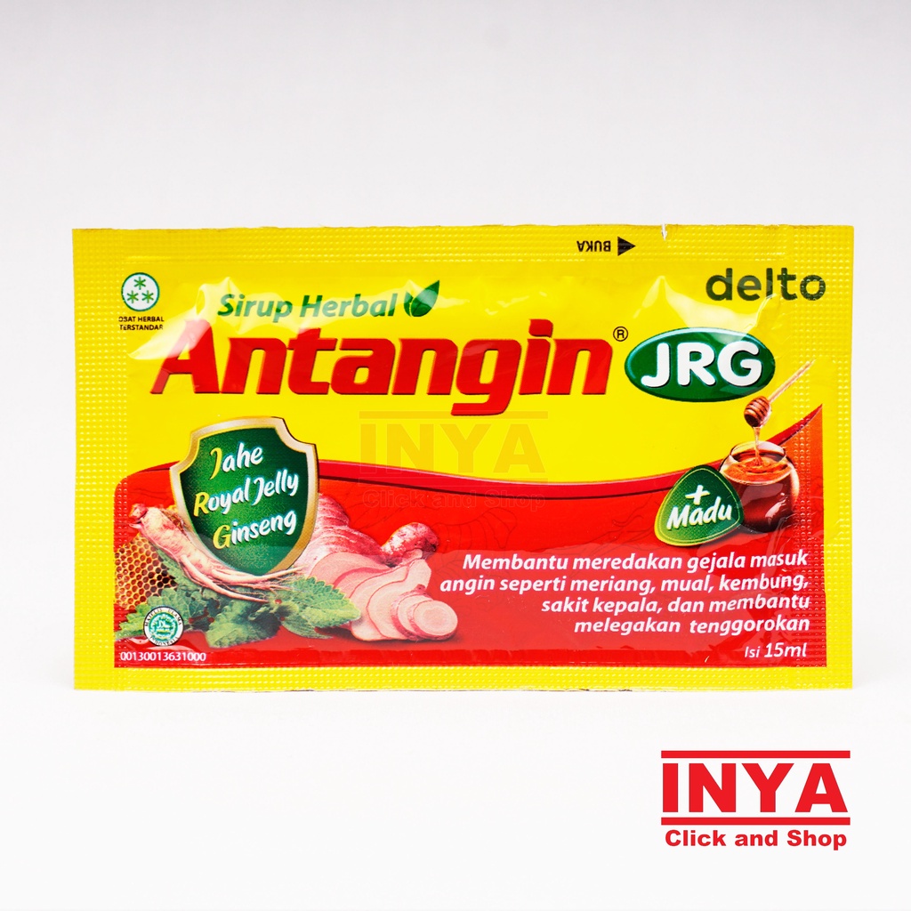 ANTANGIN JRG DELTO SIRUP HERBAL 15ml SACHET - Jamu