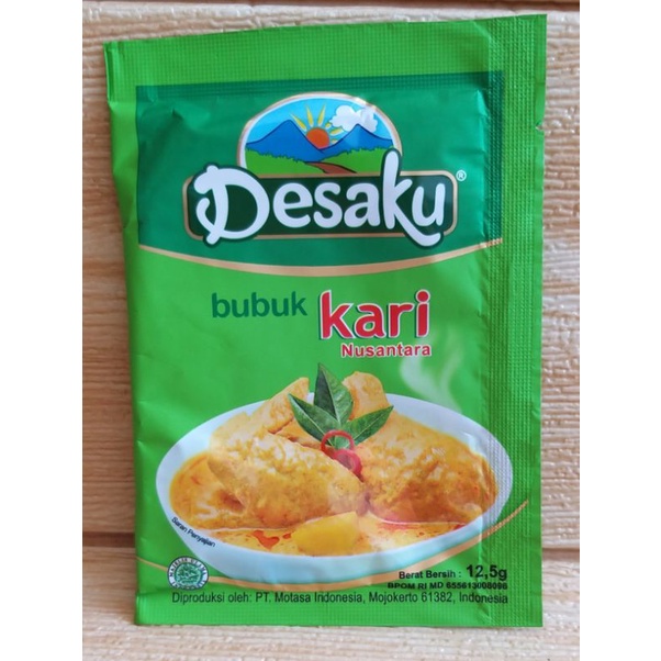 ✔MURAH Desaku Bumbu Kari 12.5gr