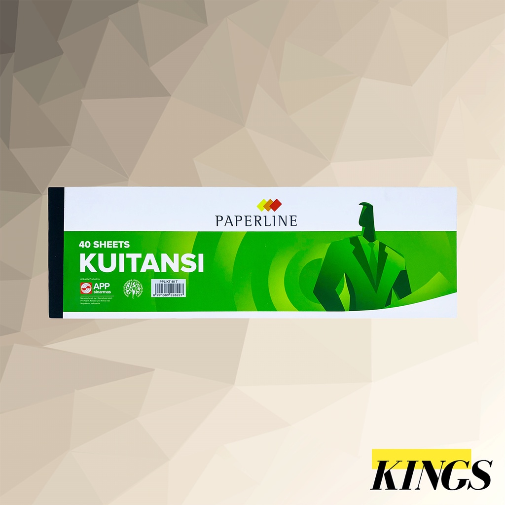 

Paperline Kuitansi / Kwitansi Sedang PPL KT 40 T