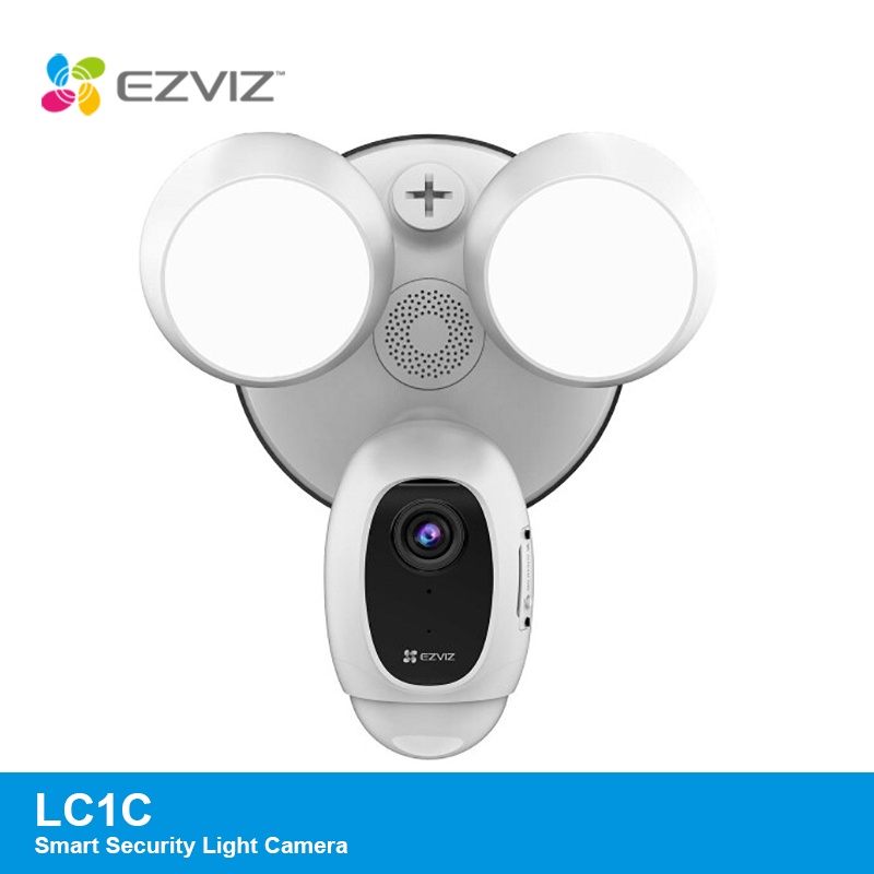 Ezviz LC1C Smart Security Light Camera IP Kamera Dengan Lampu