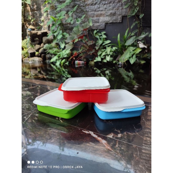 Tepak Makan Yoyo sekat 3/Tepak Makan Warna Plastik/Tepak Makan Yoyo/Tepak Makan Unik