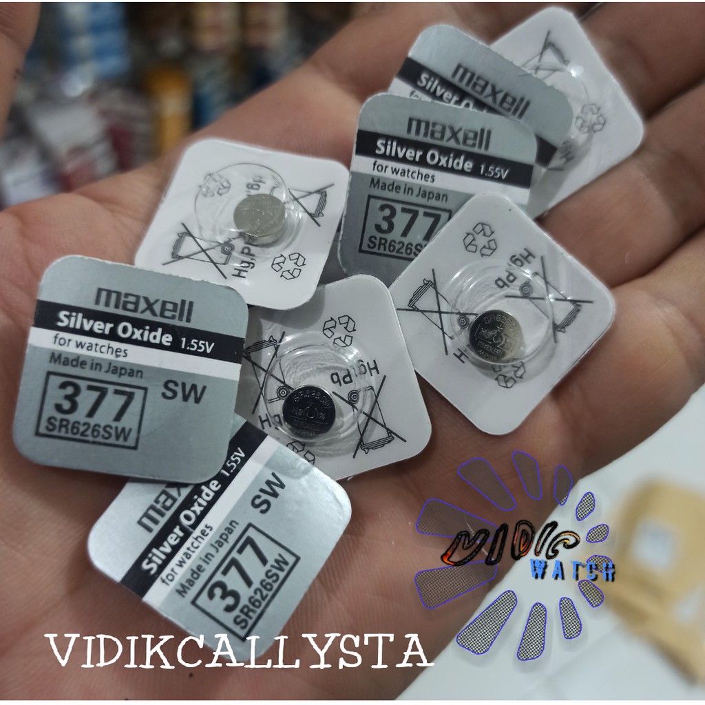 BATERAI JAM TANGAN SP 377 626 SR626SW SR626 AG4 LR66 SR-626 SR626 L626F L626 LR626 ORIGINAL SP BATRE BATREI BATERAI KANCING JAM TANGAN