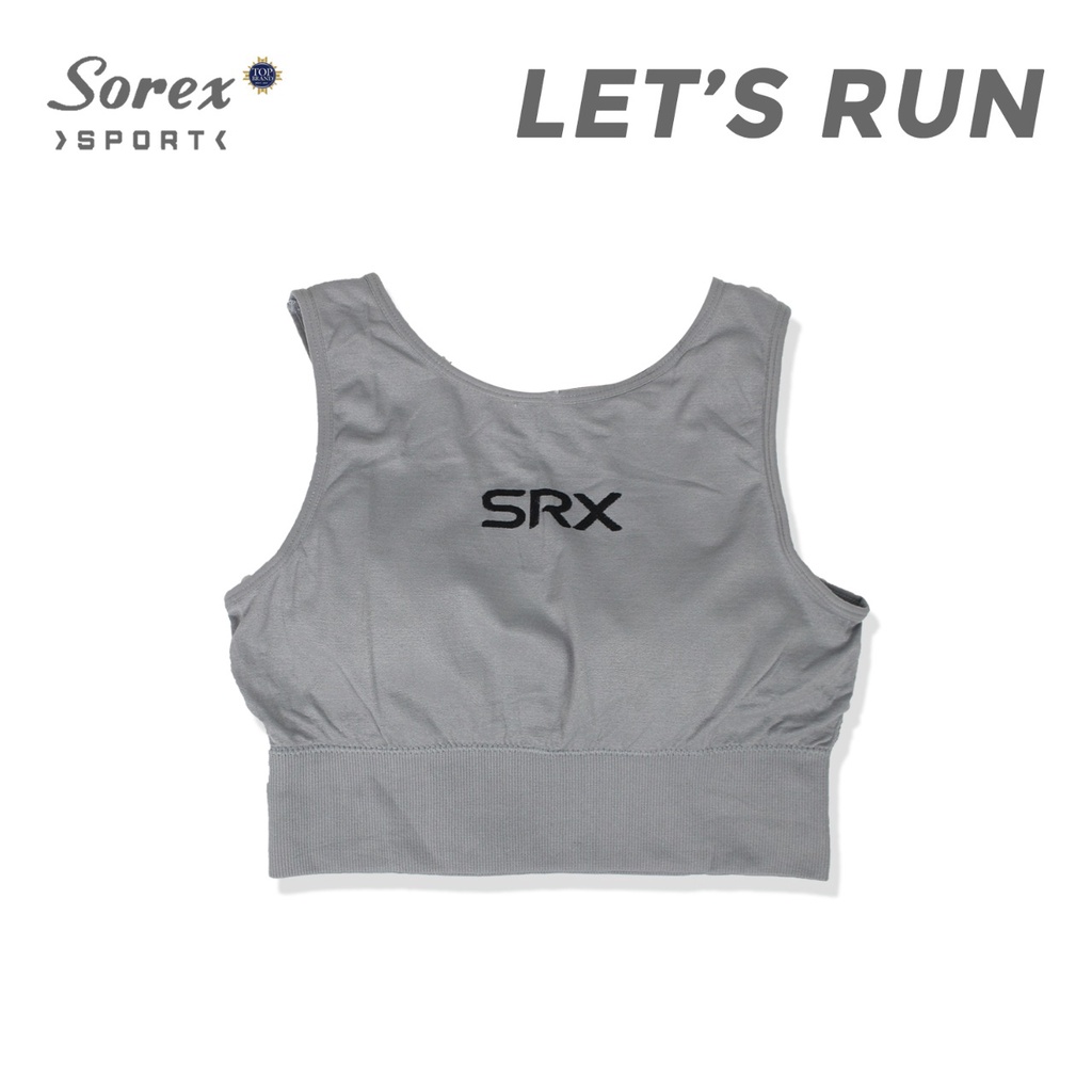 Sorex Bra Sport Busa Tanpa Kawat Freesize BH SP 2178-Abu