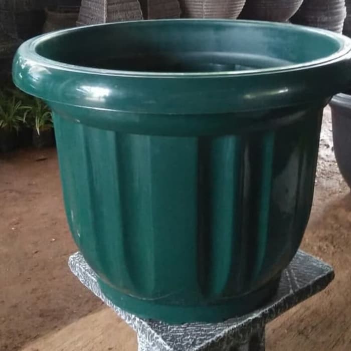 Pot eboni /pot plastik tanaman besar/hijau Limited