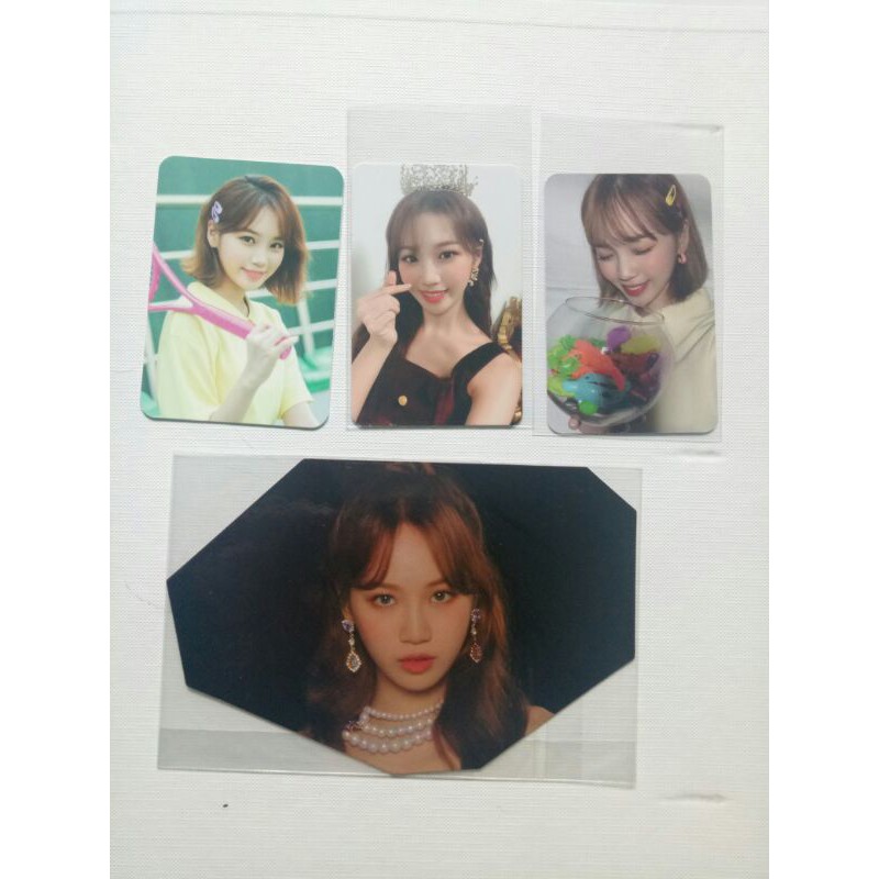 KIM CHAEWON IZONE PHOTOCARD