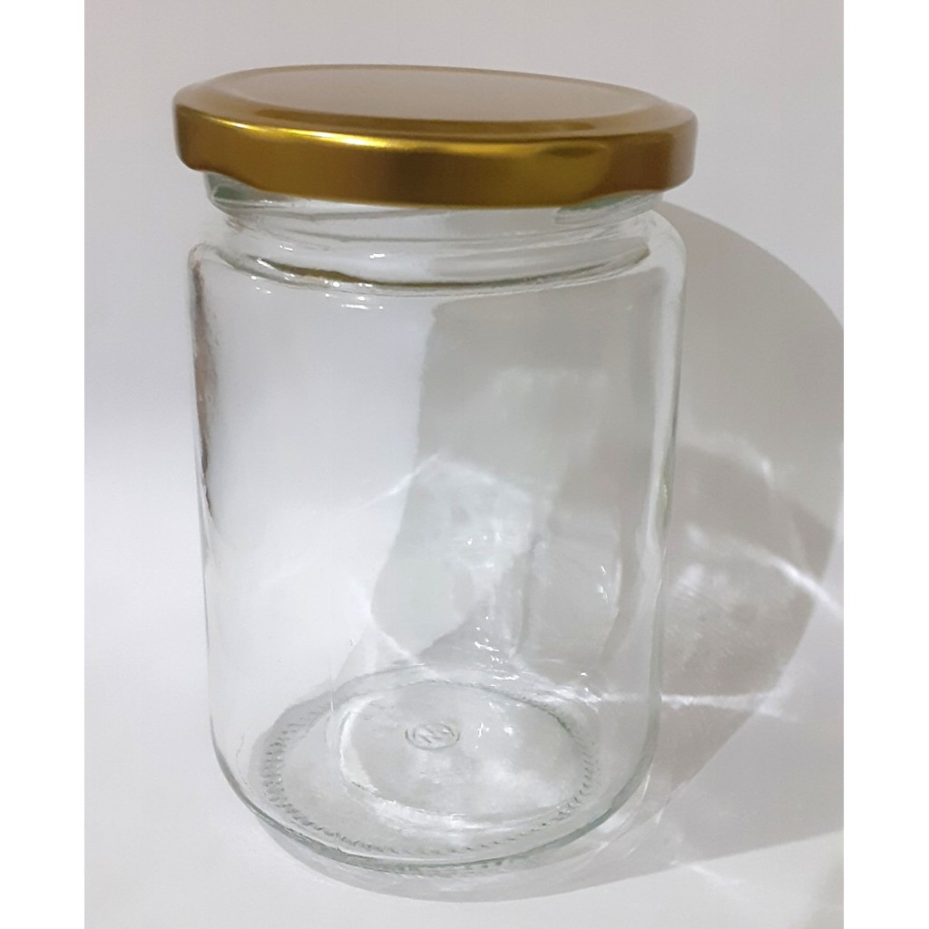 Botol toples kaca selai 250ml / TOPLES JAR - BARU