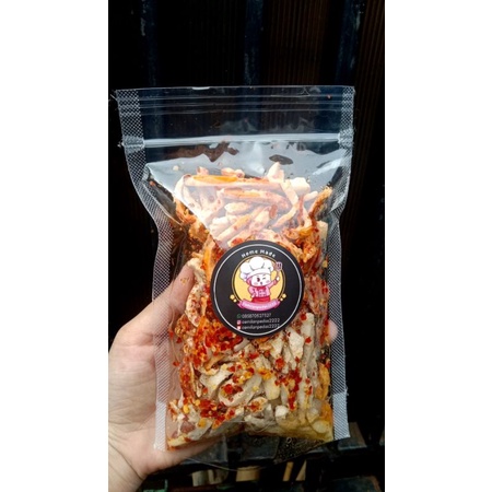 

BASRENG KERING PEDAS KRIUK bawang goreng