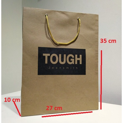 

KERTAS KADO UNTUK TAS PAPERBAG TAS KERTAS size S UNTUK KADO TM TOUGH PAPERBAG PAPERBAG TOUGH GOODYBAG