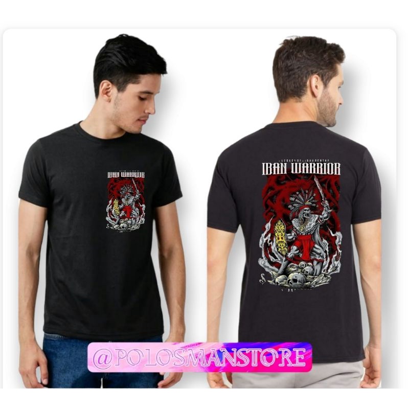 Kaos distro tee tshirt culture INDONESIA / KAOS DISTRO WARRIOR / TSHIRT DAYAK / KAOS OUTDOOR