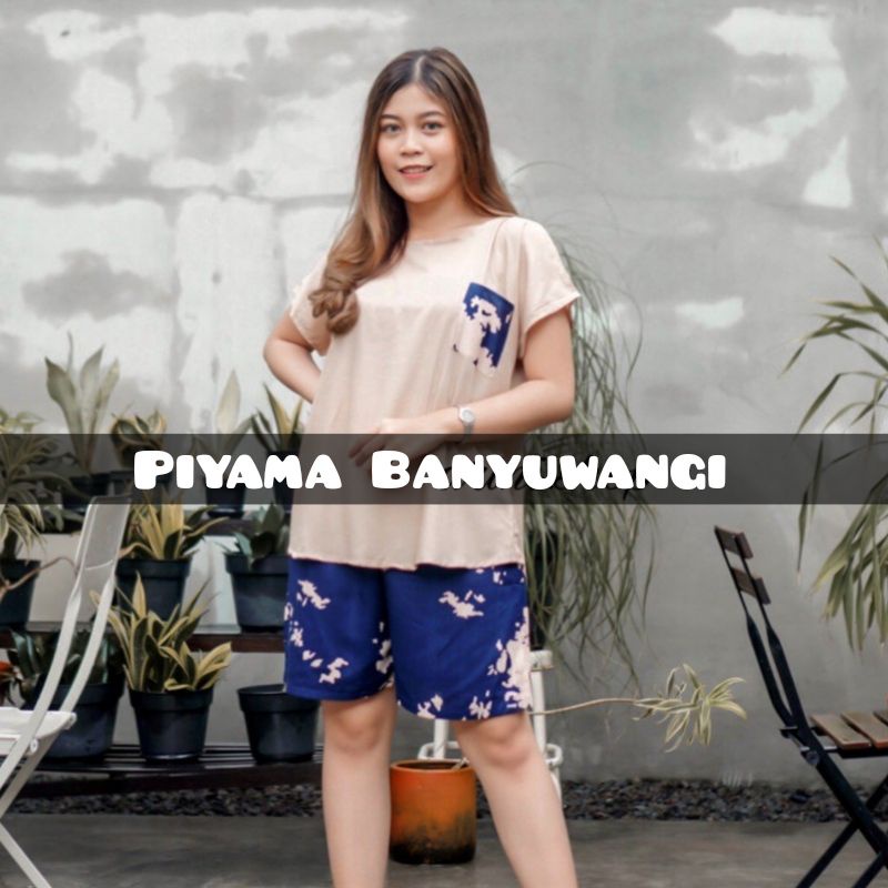 SETELAN RAYON PENDEK BAJU TIDUR WANITA / PIYAMA RAYON / PAJAMAS